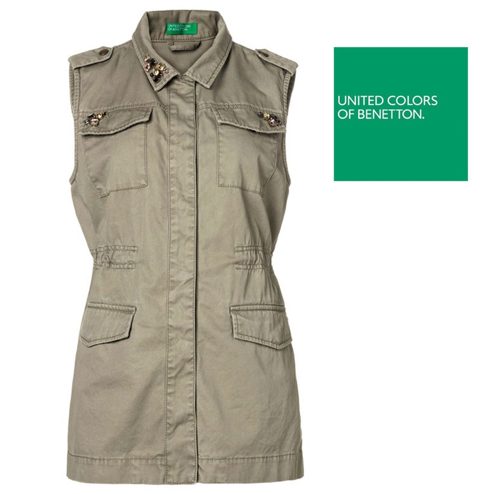 United colors of Benetton jacket Vest us size 2